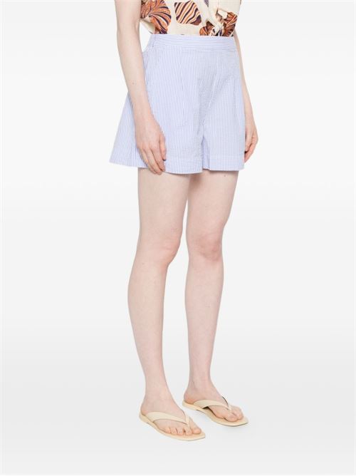 Shorts donna Amani in cotone a righe MC2 SAINT BARTH | AMANI00749L